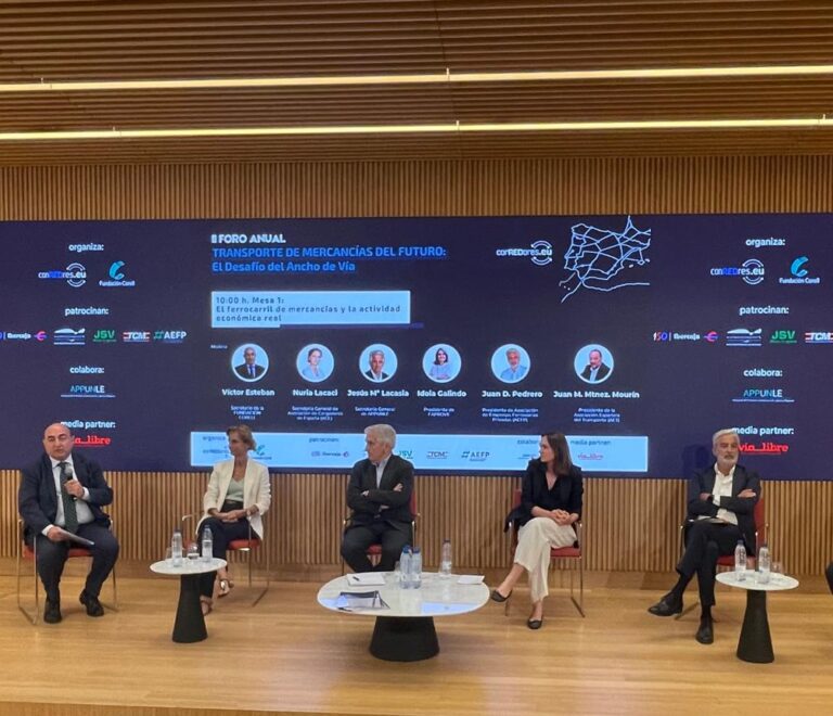 FAPROVE reivindica una planificación ferroviaria que garantice la viabilidad del sector durante el II Foro Anual de corREDores.eu